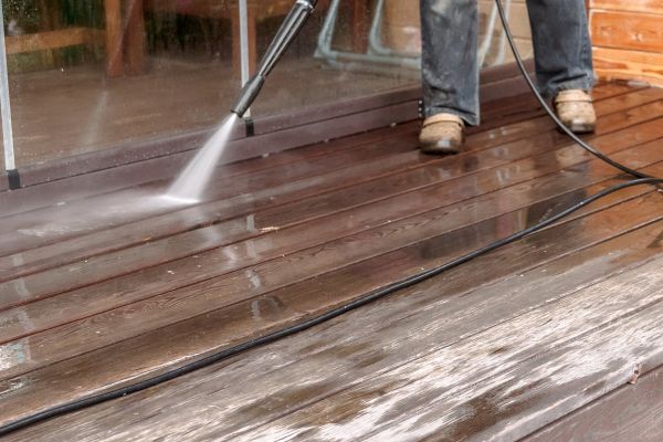 Pool Deck Power Washing in Napa
