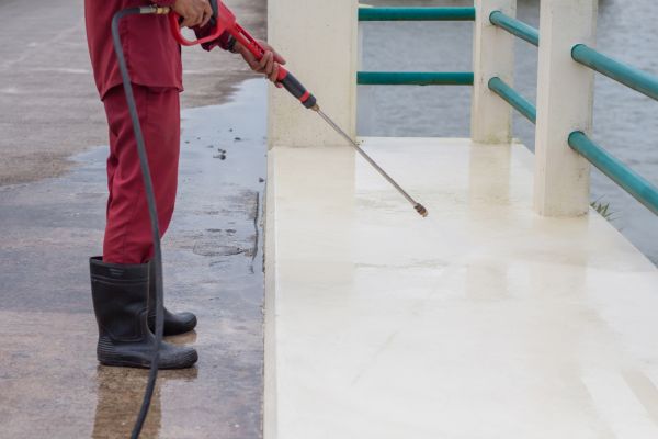 Industrial Concrete Cleaning in Napa