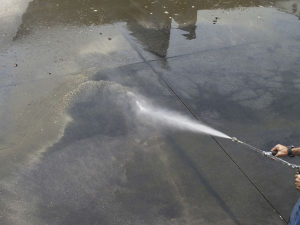 Exterior Floor Cleaning in Napa