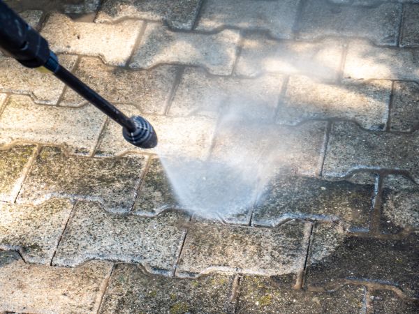 Paver Pressure Washing in Napa