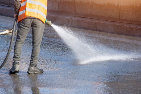 Asphalt Pressure Washing in Napa