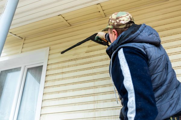 Vinyl Siding Pressure Cleaning in Napa