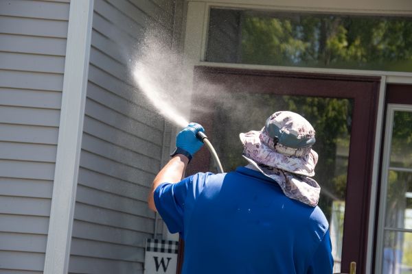 Siding Pressure Washing in Napa