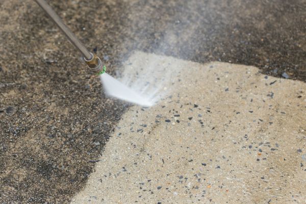 Deck Concrete Cleaning in Napa