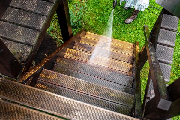 Wood Power Washing in Napa