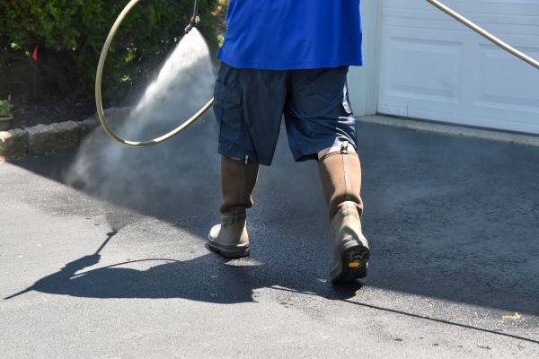 Asphalt Powerwashing in Napa