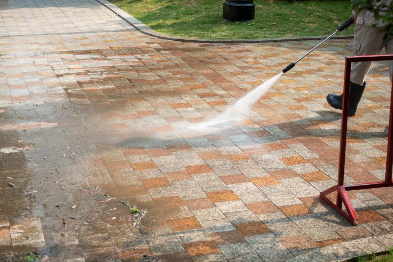 Concrete Patio Washing